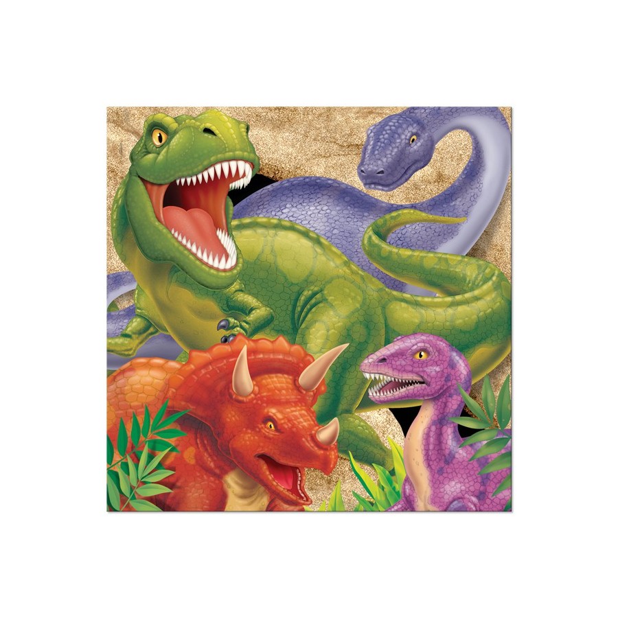 20 SERVILLETAS DINOSAURIOS 20 SERVILLETAS DINOSAURIOS