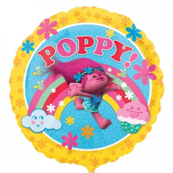 GLOBO FOIL TROLLS POPPY