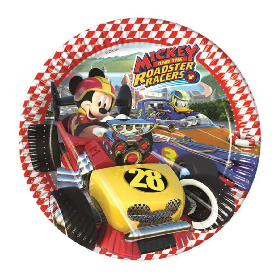 8 PLATOS MICKEY RACERS 23 CM