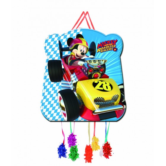 PIÑATA BASIC MICKEY RACERS 28X33