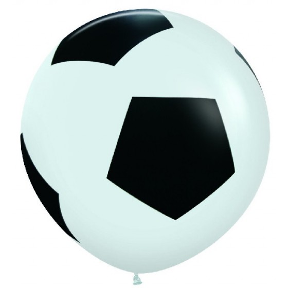 GLOBO BALON DE FUTBOL LATEX 90 CM