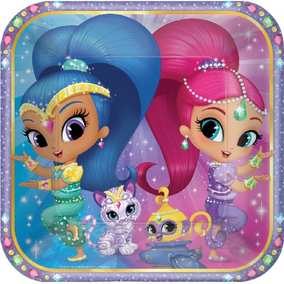 8 PLATOS SHIMMER & SHINE 23 CM