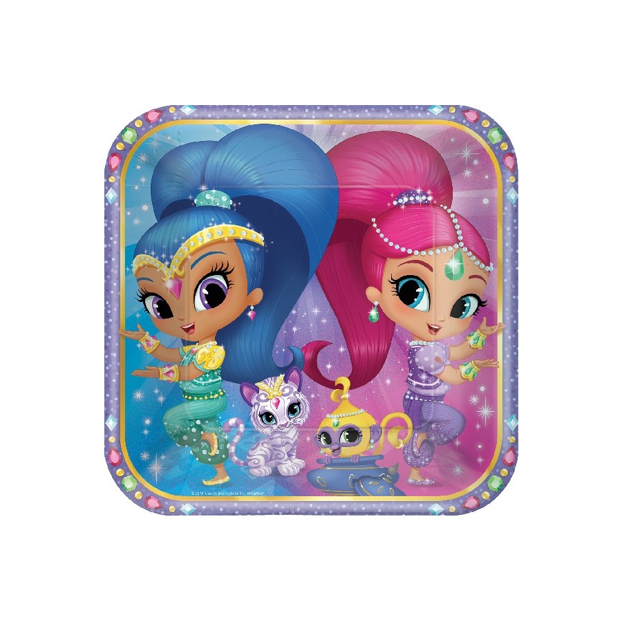 8 PLATOS SHIMMER & SHINE 23 CM