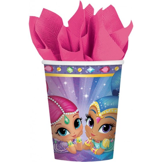 8 VASOS SHIMMER & SHINE