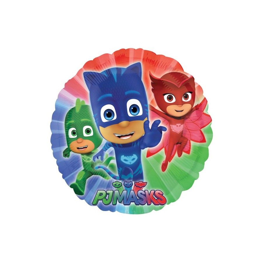 GLOBO FOIL PJMASKS 18 " 45 CM