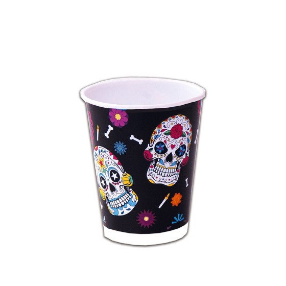 8 VASOS CALAVERAS