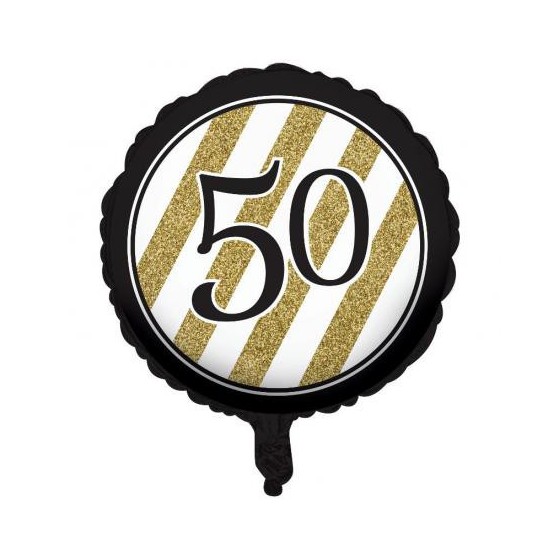 GLOBO 50 BLACK AND GOLD