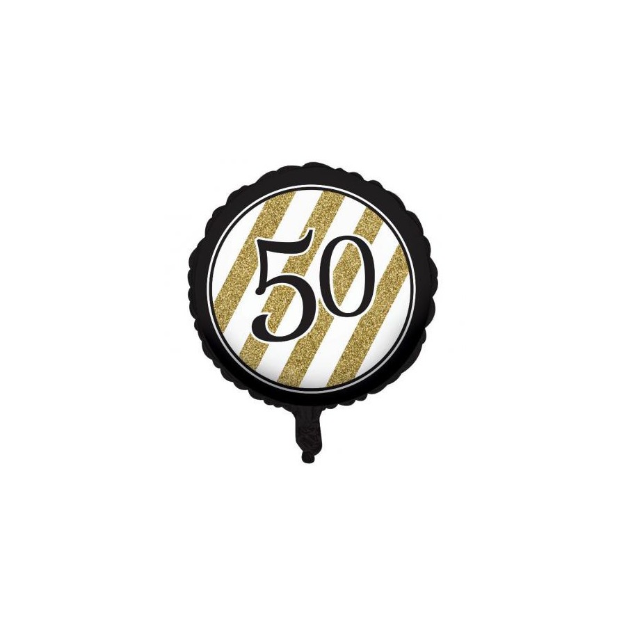 GLOBO 50 BLACK AND GOLD