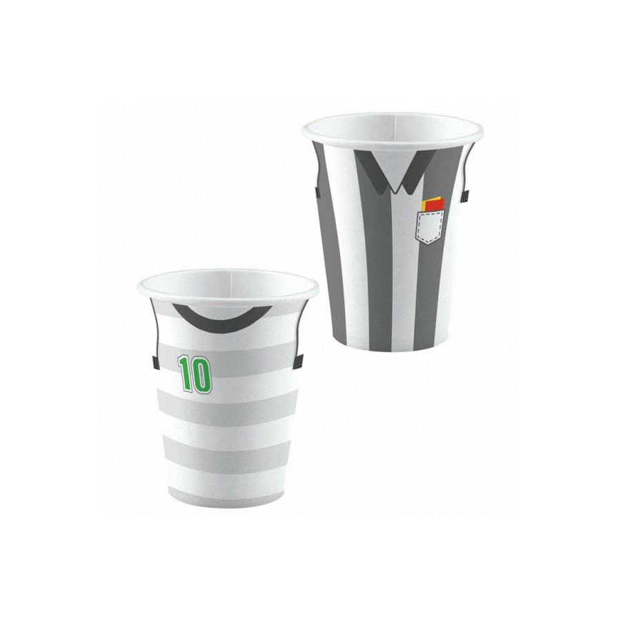 8 VASOS FUTBOL 2 MODELOS 8 VASOS FUTBOL 2 MODELOS