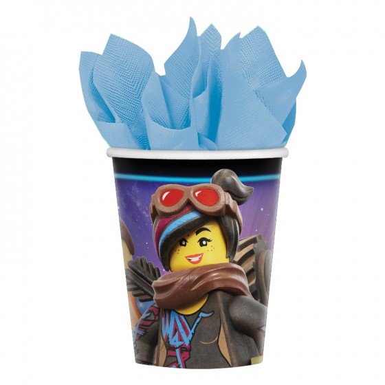 8 VASOS LEGO MOVIE