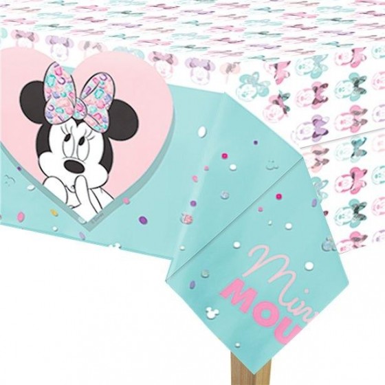 MANTEL MINNIE PARTY GEM 120X180CM