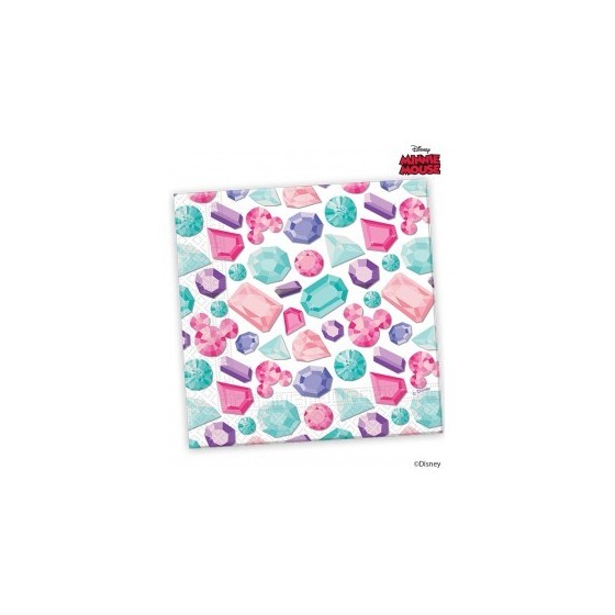 20 SERVILLETAS MINNIE PARTY GEM 33X33CM