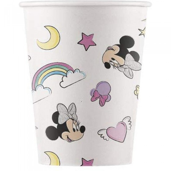 8 VASOS PAPEL MINNIE...