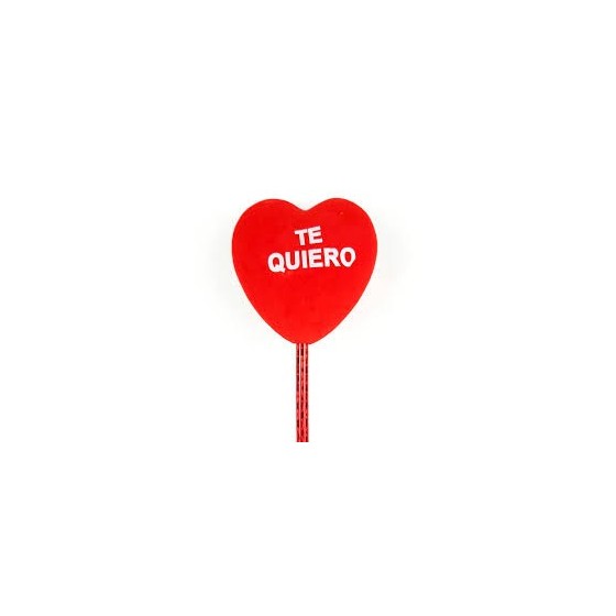 PICK CORAZON TE QUIERO 60 CM