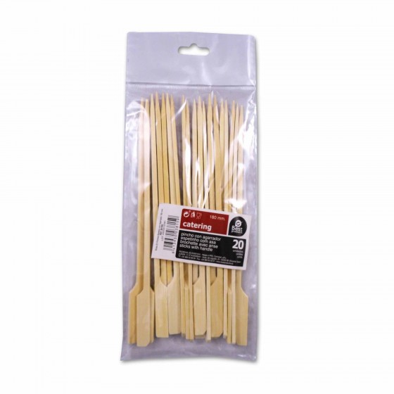 PINCHO BAMBU AGARRADOR 13.5 CM 100 UDS