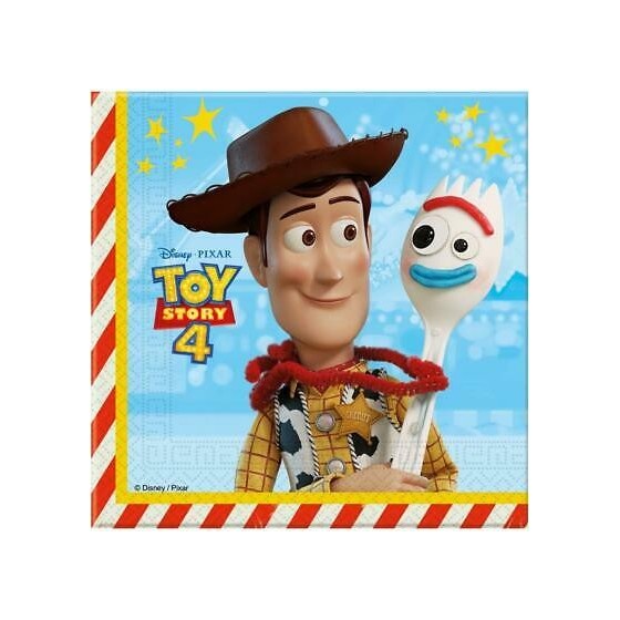 SERVILLETAS 33X33 TOY STORY 4