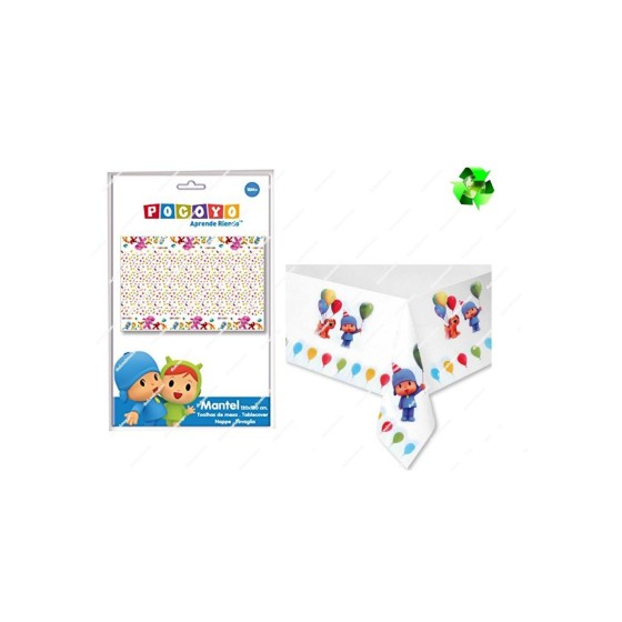 MANTEL POCOYO Y NINA 120X180