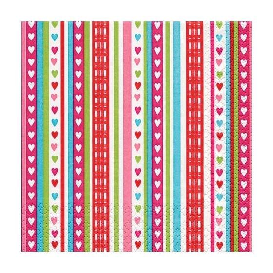 SERVILLETAS LOVELY STRIPES
