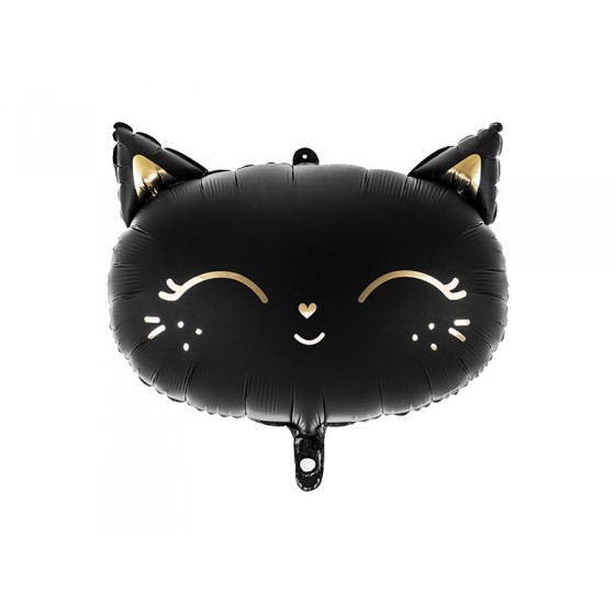 GLOBO FOIL GATO NEGRO 48X36 CM