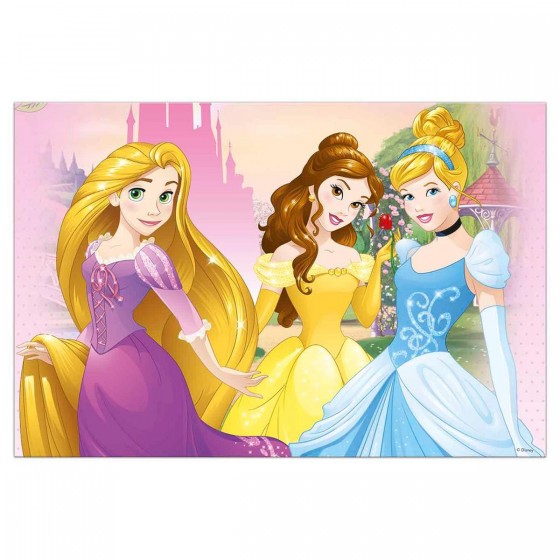 MANTEL PLASTICO 120X180 CM DISNEY PRINCESS