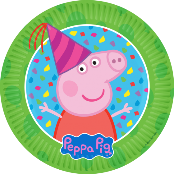 PLATOS PEPPA PIG 18 CM