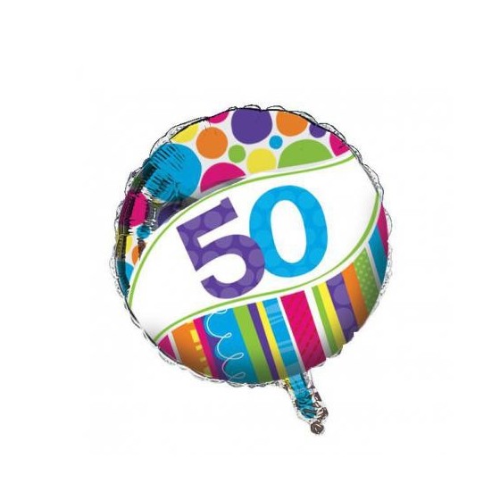 GLOBO FOIL 50 CUMPLEAÑOS