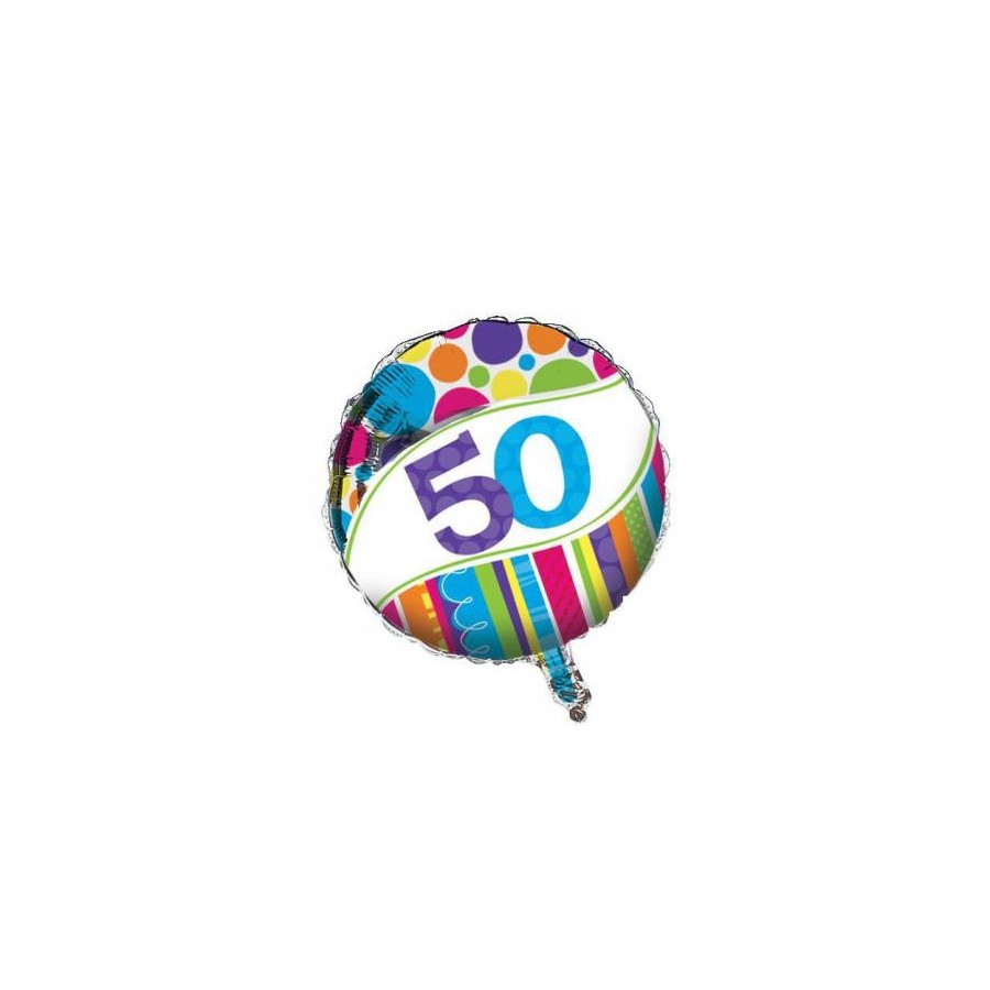 GLOBO FOIL 50 CUMPLEAÑOS