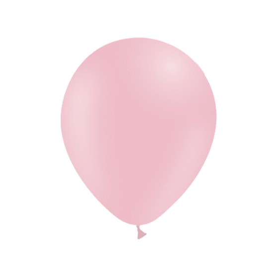 50 GLOBOS MATTE ROSA BABY R12