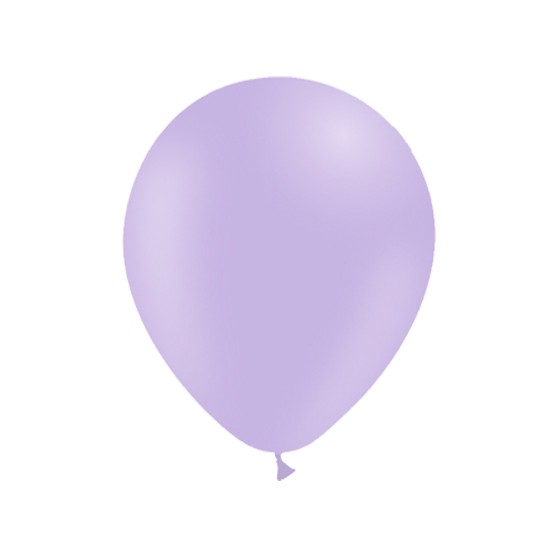 50 GLOBOS MATTE LAVANDA R12