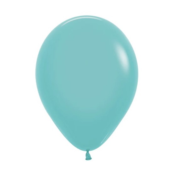 50 GLOBOS LATEX FASHION AGUA MARINA R-12