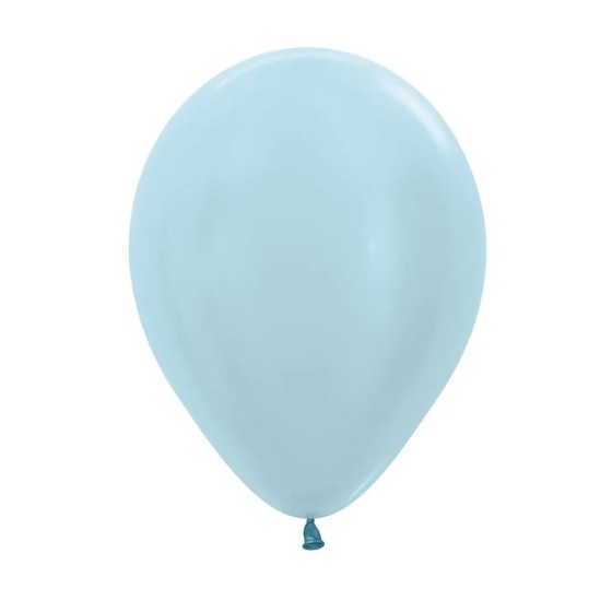 50 GLOBOS LATEX SATIN AZUL...