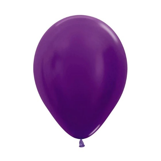 50 GLOBOS LATEX METAL...