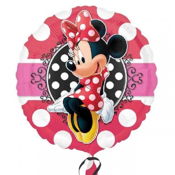 GLOBO MINNIE METALICO 43 CM