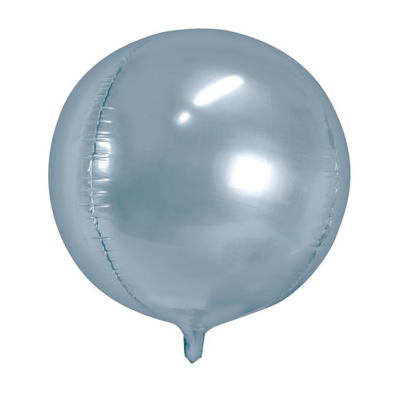 GLOBO FOIL BALON PLATA 40 CM