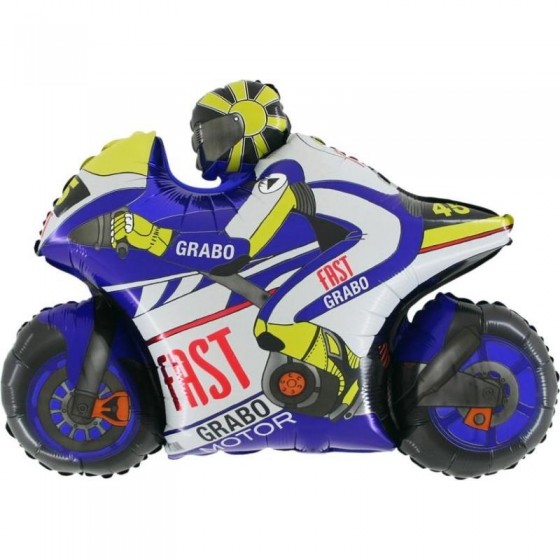 GLOBO FOIL 30" FORMA MOTO GP