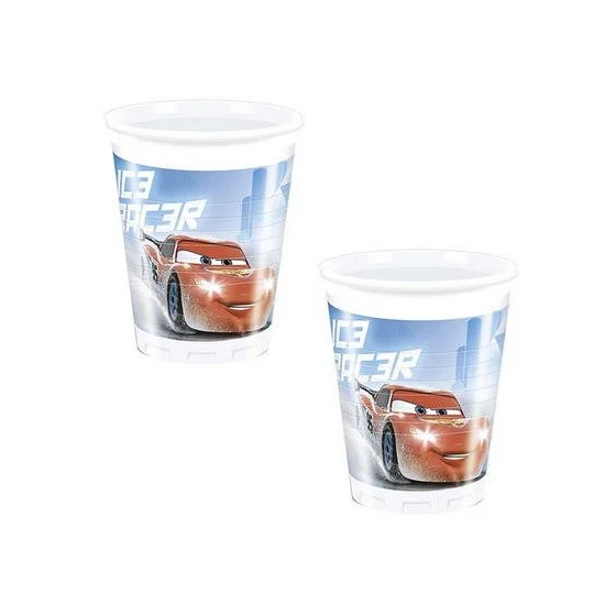 8 VASOS CARS ICE