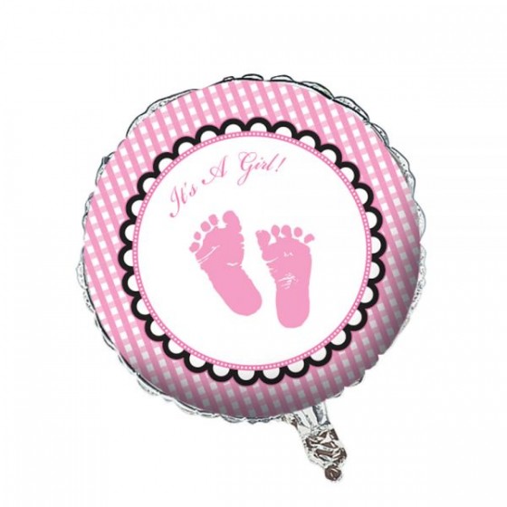 GLOBO SWEET BABY PINK 45 CM