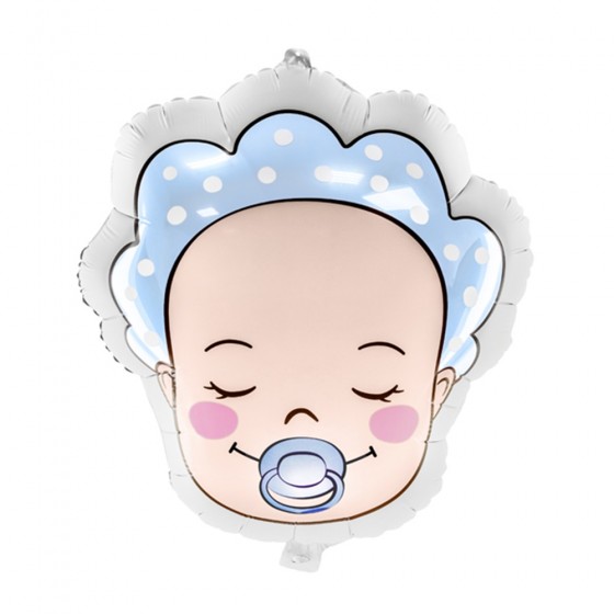 GLOBO FOIL BEBE NIÑO 40X45 CM