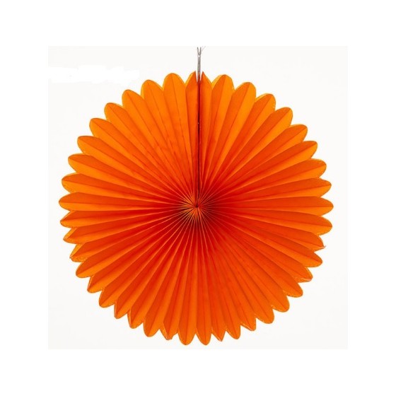 ABANICO NARANJA  40.6 CM