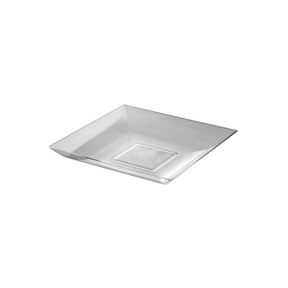 MINI PLATO PACTIKO 70 CC TRANSPARENTE 24 UDS