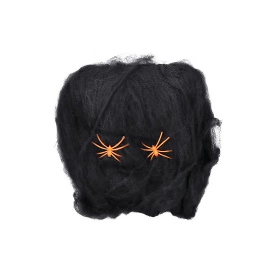 TELARAÑA HALLOWEEN NEGRA 60 Grs