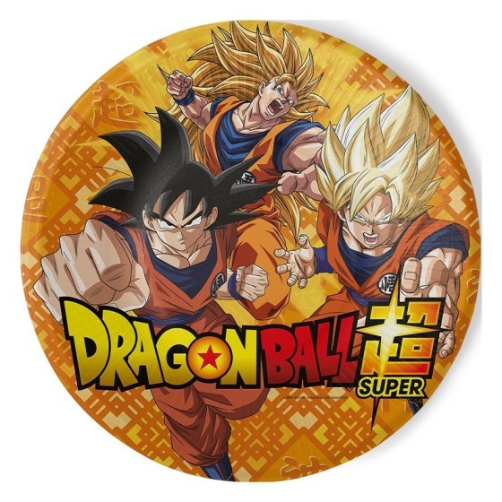 8 PLATOS DRAGON BALL 23 CM