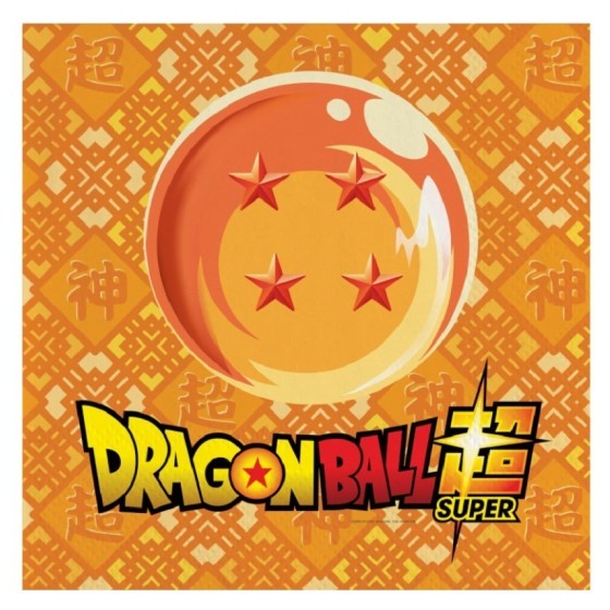 20 SERVILLETAS DRAGON BALL...