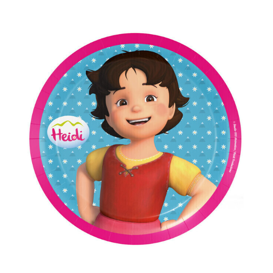 8 PLATOS HEIDI 23 CM