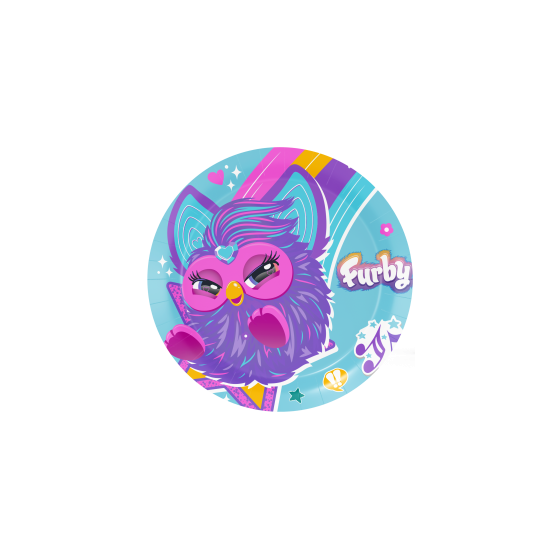 8 PLATOS FURBY 23 CM