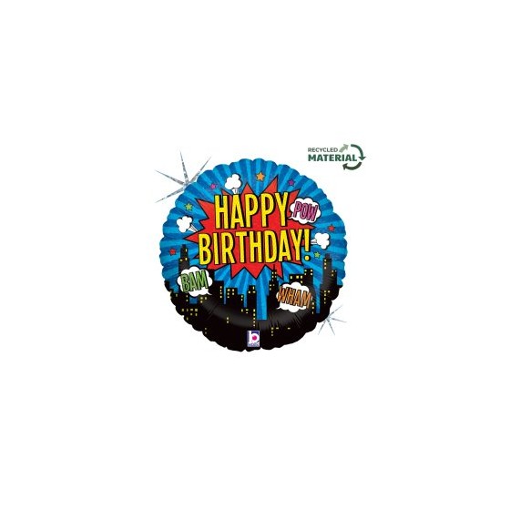 GLOBO SUPERHEROES BIRTHDAY