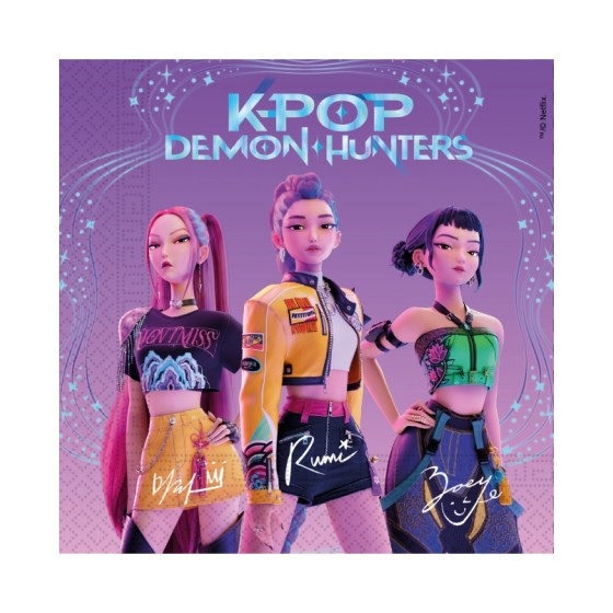 SERVILLETAS 33X33 K-POP FSC