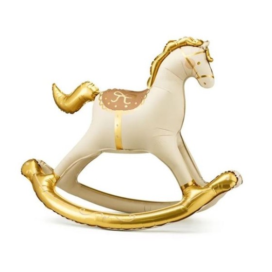 GLOBO FOIL CABALLITO BALANCIN 118X104 CM