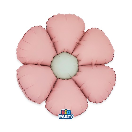 GLOBO FOIL FLOR ROSA 59.5X47.5 CM