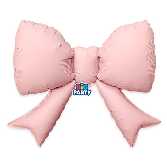 GLOBO FOIL LAZO ROSA 55X43 CM